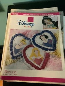Disney Princesses in Cross Stitch Leaflet from Leisure Arts - Picture 1 of 1