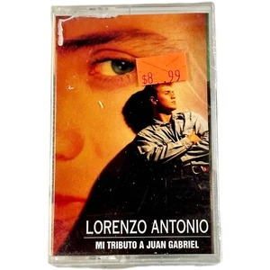 LORENZO ANTONIO Mi Tributo A Juan Gabriel Cassette Tape Nuevo Sellado Latin Rara - Picture 1 of 4