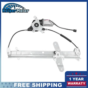 Front Driver Side Power Window Regulator w/ Motor For 1998-2011 Lincoln Town - Imagen 1 de 8