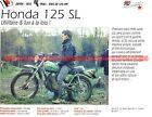 HONDA SL 125 1972 Fiche Moto 000190