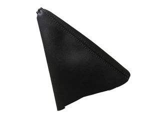 OPEL ASTRA J (2009-2015) Soufflet Levier De Frein 100% Cuir - Couture Noir - Picture 1 of 1