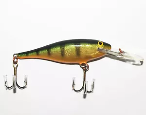 Esca da pesca Rapala Deep Runner 9 verde immersioni giallo esca da pesca pesce BELLO - Foto 1 di 3