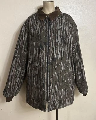 男式墙壁暴雪 Pruf 鸭迷彩绝缘外套水禽狩猎尺寸 XL — 第 1/4 张图片