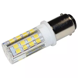 LED Glühbirne BA15d Bajonett Basis 52 LEDs für Husqvarna Viking Nähmaschine - Bild 1 von 10