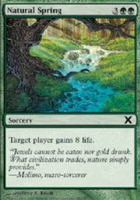 NATURAL SPRING FOIL 10th Edition MTG Magic the Gathering Cards DJMagic
