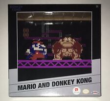 Jakks World of Nintendo MARIO & DONKEY KONG 8-Bit Diorama WALGREENS EXCLUSIVE
