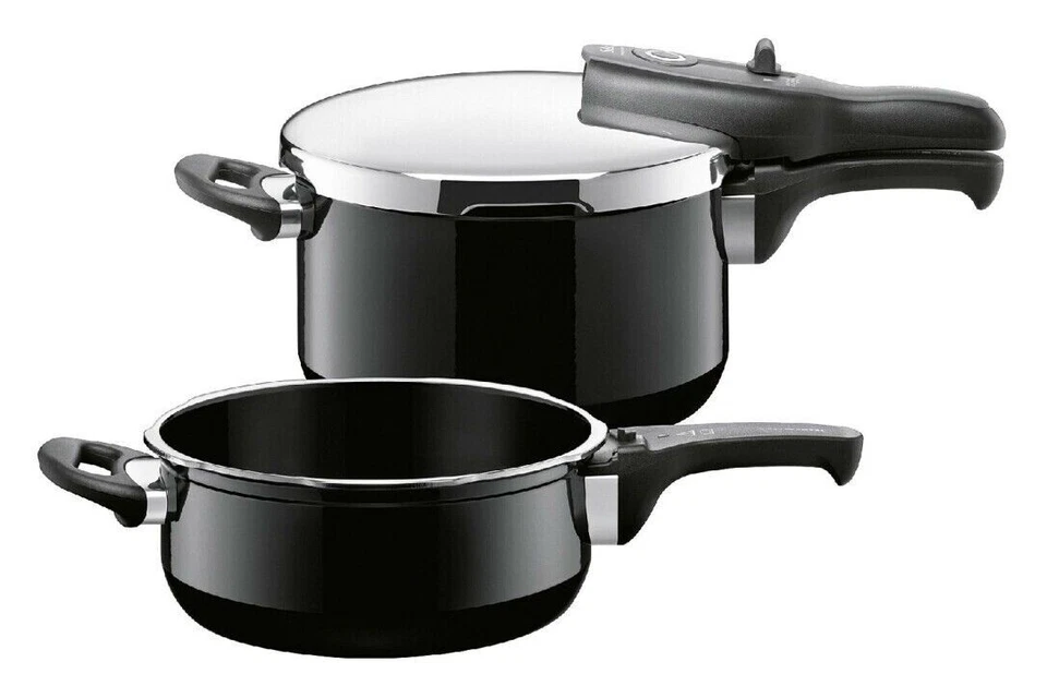 Silit (2129304111) Sicomatic T-plus Duo-set Silargan 4.5/3L Dampfgarer - Schwarz