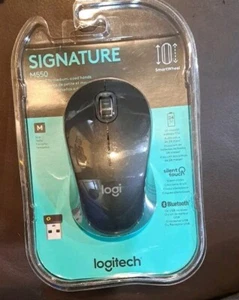 Logitech Signature M550 Wireless Mice Mouse Blue Tooth Silent Clicks NIP New - Picture 1 of 1