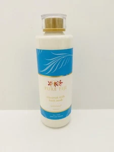 Baño de leche de coco pura Fiji baño de burbujas 16 oz / 472 ml *NUEVO Y SELLADO* - Imagen 1 de 4