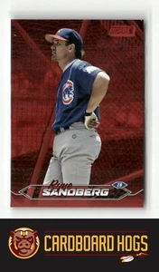 2024 Topps Stadium Club #98 Ryne Sandberg Cubs Red Foil - Picture 1 of 2