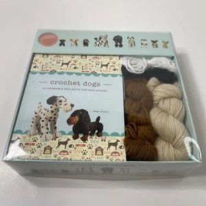 Crochet Dogs Kit By Megan Kreiner for Dog Lovers Craft Project Gift - Picture 1 of 7