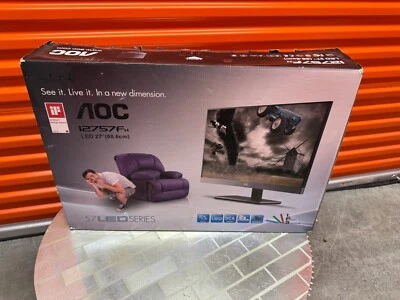 AOC I2757FH 27"  Widescreen Flat-Panel IPS LED HD 1920 x 1080 VGA HDMI Monitor - Image 1 of 4