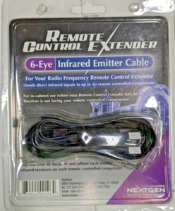 NextGen Remote Control Extender 6-Eye Infrared Emitter Cable NEW - Picture 1 of 1