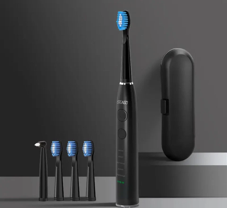 Seago  Electric Toothbrush- USB rechargable With Replacement Heads - Image 1 of 1