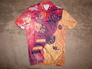 Sportful Vintage cycling jersey shirt Ancient Cave print L size - Picture 1 of 6
