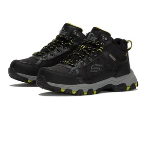 Skechers Selmen Walking Boots Men’s Black/Green Size UK7 EU41 #REF61 - Imagen 1 de 5