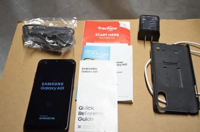 Samsung Galaxy A01 SM-S111DL Phone With Accs. VG++ - Image 1 of 4