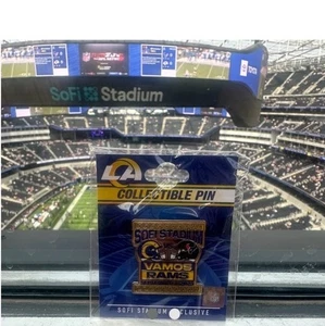2025 Los Angeles Rams vs Houston Texans Stadium Exclusive Dueling Pin 9/7/2025 - Picture 1 of 1