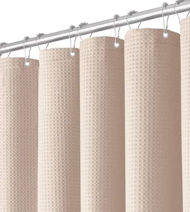 Tenda doccia extra lunga o fodera microfibra 72 x 84 - rosa blush - Foto 1 di 5