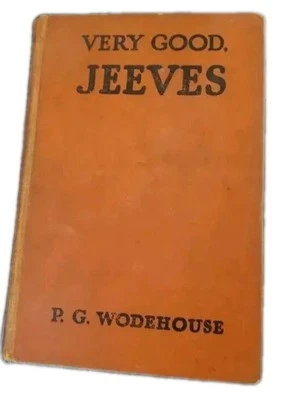 VERY GOOD, JEEVES P.G. Wodehouse First Edition 1930 Vintage Book - Image 1 of 4