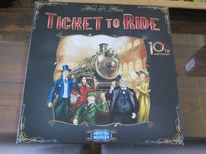TICKET TO RIDE 10TH ANNIVERSARY DELIXE EDITION OPEN BOX SEALED CONTENTS 2014 - Picture 1 of 6