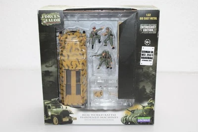 Forces of Valor 1:32 Die Cast Metal 81019 German SD.Kfz. 251/1 Hanomag OVP (L20) - Bild 1 von 4