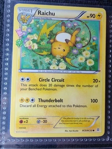 Pokemon Juego de Cartas Coleccionables Generaciones Radiantes - Raichu RC9/RC32 - Inglés Poco Común Casi Nuevo/LP - Imagen 1 de 5