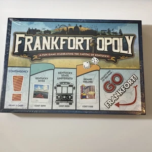 Frankfort-opoly Kentucky Monopoly Board Game Sealed New - Picture 1 of 2