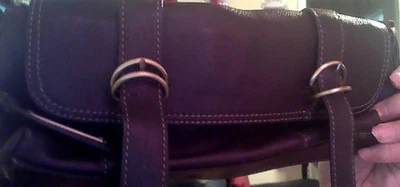Kenneth Cole Reaction Handbag Genuine Leather New never used brown  - Image 1 of 4