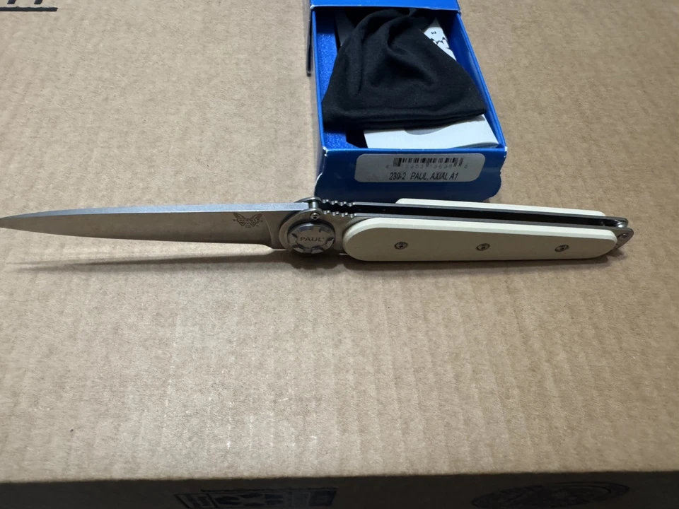 Benchmade🦋✨Paul Axial A1 - 230-2(非孤狼后卫)  — 第 1/4 张图片