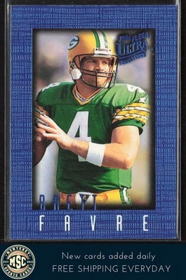 Brett Favre 1996 Ultra Sensations Blue #39 Green Bay Packers - Image 1 of 2