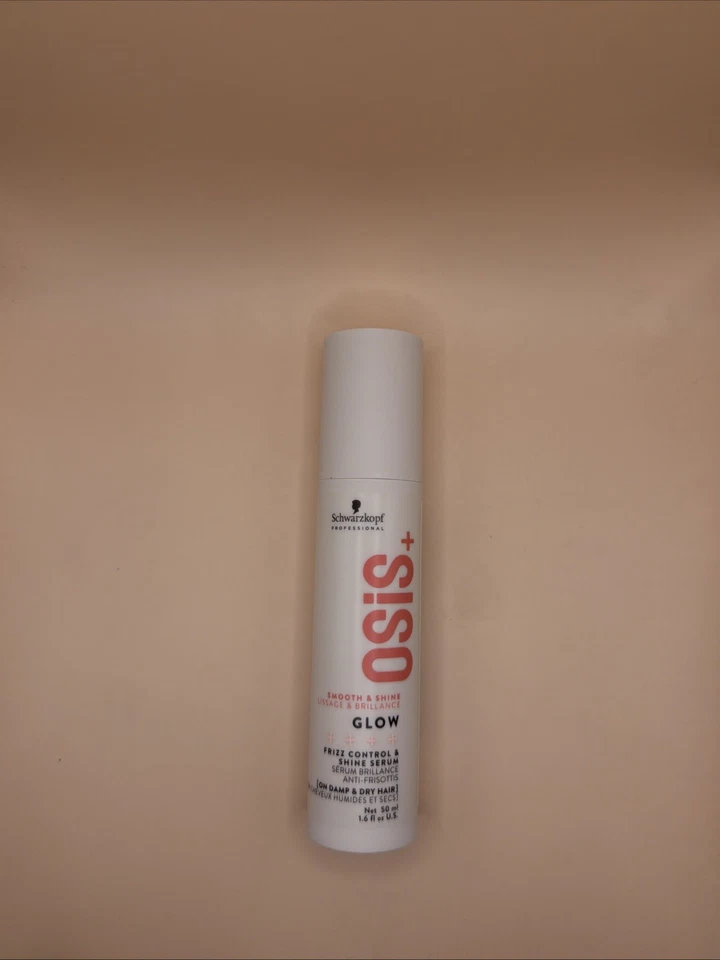 Schwarzkopf Osis+ Glow Frizz Control & Shine Serum, 1,6 oz - Imagem 1 de 1