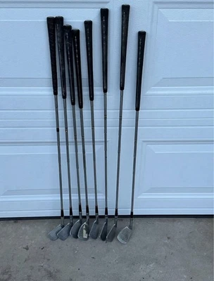 Set of 8 Vintage Wilson Patty Berg Golf Clubs 33”-37” - Image 1 of 4