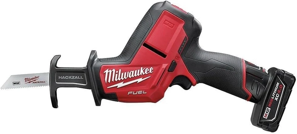 Milwaukee 2520-21xc M12 12v Lith-ion Fuel Hackzall Reciprocating Saw Kit Black  - Image 1 of 1