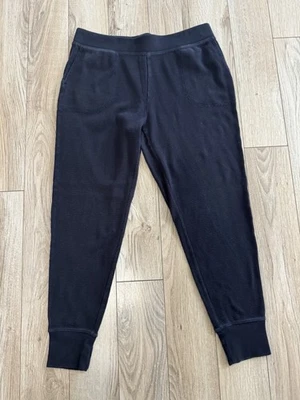 J. Pantalones deportivos térmicos CREW tejido gofre para mujer talla S azul marino Foto 1 de 4