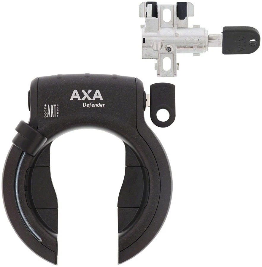 AXA Defender Ring Lock w/Bosch Battery Pack Lock - Tube Style - Image 1 of 1