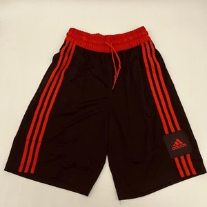Adidas Basketball Shorts Mens Small 3G Speed X Black / Red Stretch - FT5880 - Picture 1 of 12
