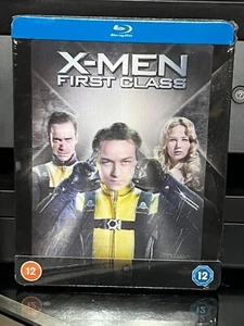 X-MEN FIRST CLASS - Limited Lenticular Steelbook (Blu-Ray) ZONE B! EMBOSSED! NEW - Picture 1 of 8