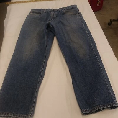 JEANS AZULES DE AJUSTE FÁCIL St. Johns Bay para hombre talla 34 x 30 leer. Foto 1 de 4