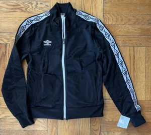 Chaqueta de entrenamiento para mujer talla completa marca pequeña Umbro nueva con etiquetas color negro - Imagen 1 de 3