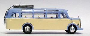 LKW-Modell, Mercedes, Bus O3500, hellblau/beige, defekt, Busch, 1:87, (H3754) - Bild 1 von 1