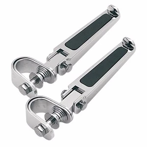 Universal 1 1/4 Crash Bar Engine Guard Highway Pegs Footpeg For Harley - Picture 1 of 1