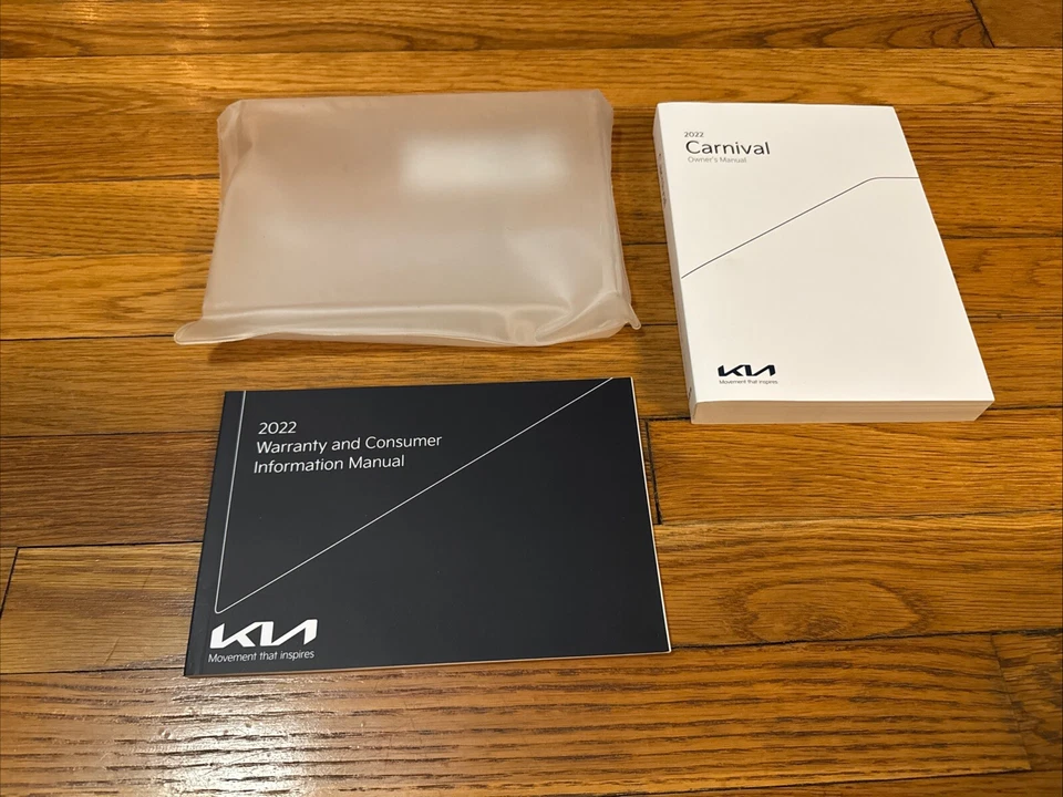 2022 Kia Carnival Owners Manual With Case OEM Free Shipping - Image 1 of 1