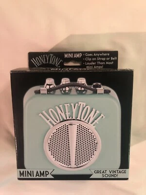 Honeytone N-10 Guitar Mini Amp Aqua Open Box - image 1 of 4