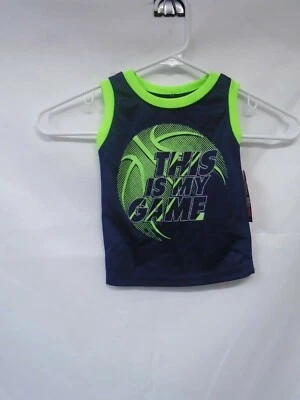 Camiseta sin mangas azul Tuff Guy para niños 12 meses Foto 1 de 4