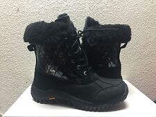 ugg adirondack ii gesteppt schwarz bella boot us 9/eu 40/uk 7.5 - neu