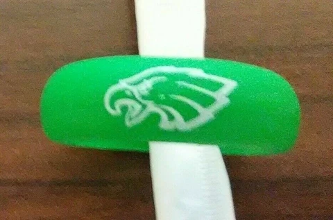 Tennessee Titans or philadelphia eagles Team Silicone Ring Cover