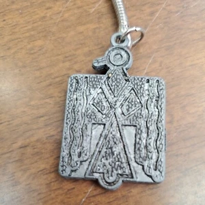 3Kr From The American Indian Children Thunderbird Key Chain Metal - Bild 1 von 4