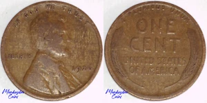 1926 Lincoln Wheat Cent - Woody Penny with Improper Alloy Mix - Rare Error Coin - Picture 1 of 4