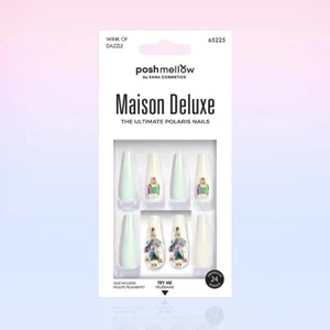 POSHMELLOW MAISON DELUXE 24 PEGAMENTO PARA UÑAS INCLUIDO - GUIÑO DE DESLUMBRAMIENTO #65225 - Imagen 1 de 2